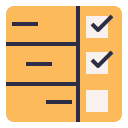 Icon of a checklist