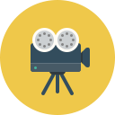 Icon of video camera.